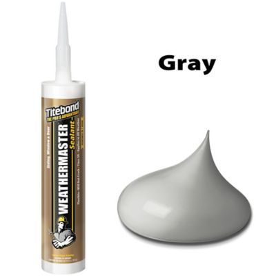 Image showing  WeatherMaster Sealant Gray - 9.5 Oz. (12 Pack)