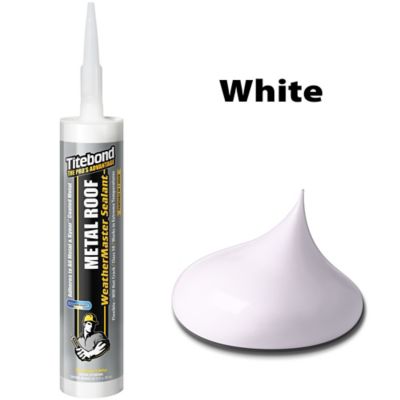 Image showing  9.5 oz. WeatherMaster White Metal Roof Sealant, 12 pk.