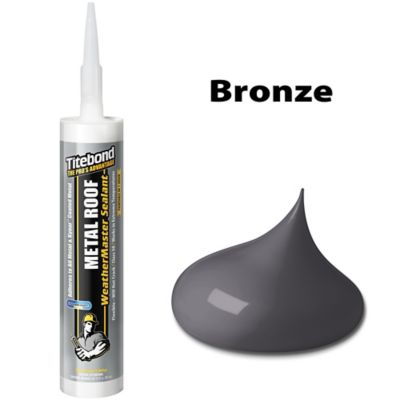 Image showing  9.5 oz. WeatherMaster Bronze Metal Roof Sealant, 12 pk.