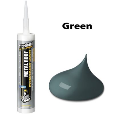 Image showing  9.5 oz. WeatherMaster Green Metal Roof Sealant, 12 pk.