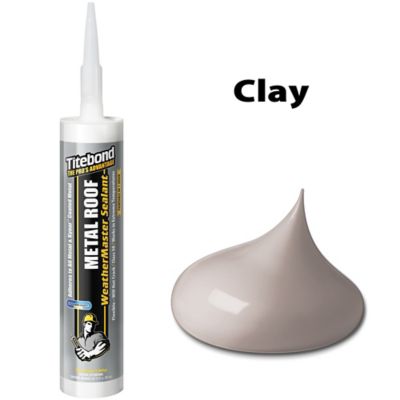 Image showing  9.5 oz. WeatherMaster Clay Metal Roof Sealant, 12 pk.