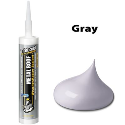 Image showing  9.5 oz. WeatherMaster Gray Metal Roof Sealant, 12 pk.