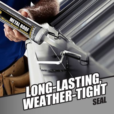 Image showing  9.5 oz. WeatherMaster Gray Metal Roof Sealant, 12 pk.