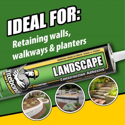 Image showing  PROvantage Landscape Adhesive - 10 oz. (12 Pack)