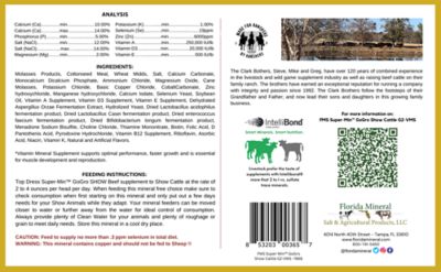 Image showing  GoGro Show Cow Mineral G2-VMS, 20 lb. Economy Pail