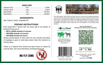 Image showing  GoGro Fly Away Garlic Mineral, 20 lb. Economy Pail