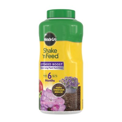 Image showing 5 th Miracle-Gro Shake 'N Feed Extended Boost Plant Food, 3 lb.