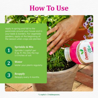 Image showing 6 th Osmocote Plus Outdoor & Indoor Smart Release Plant Food, 2 lb.