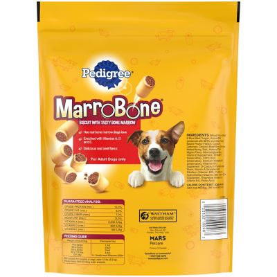 Image showing  Marrobone Beef Flavor Adult Crunchy Dog Biscuit Treats, 24 oz.