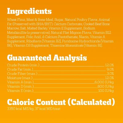 Image showing 8 th Pedigree Marrobone Beef Flavor Adult Crunchy Dog Biscuit Treats, 24 oz.