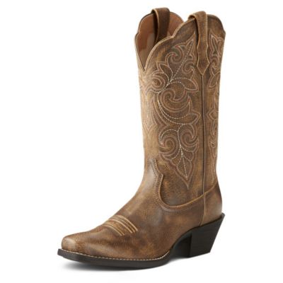 Image showing  Women's Round Up Square Toe Western Boots
