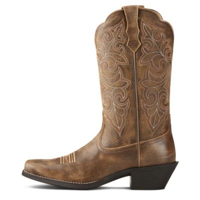 Image showing 2 th Ariat Women's Round Up Square Toe Western Boots