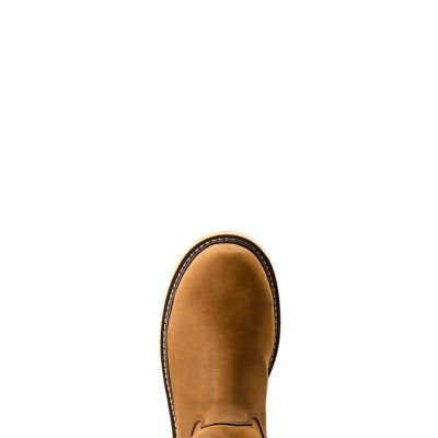 Ariat Men's Rebar Wedge Pull-On Waterproof Composite Toe Work Boots