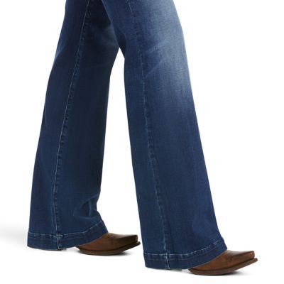 Image showing 3 th Ariat Women's Mid Rise Ultra Stretch Kelsea Trouser Jean