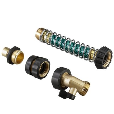 Image showing  4 pc. Brass Hose Quick Connector Convenience Pack