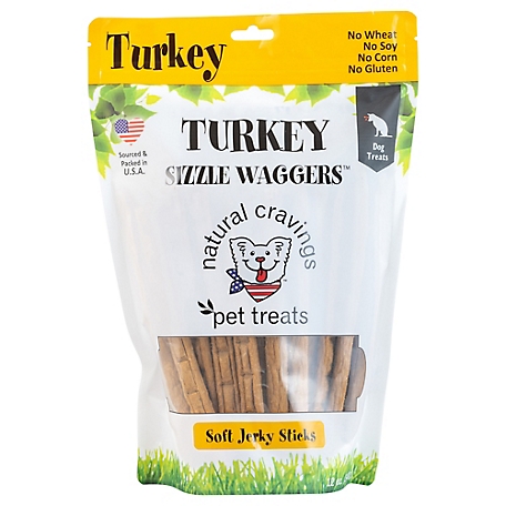 Natural Cravings Sizzle Sticks Turkey 12 oz. Soft Jerky Sticks
