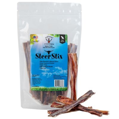 Natural Cravings Beef Bully Steer Stix 12 oz. Dog Chew Treat