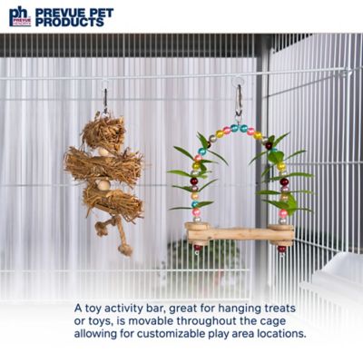 Image showing  5-1/2 ft. Charming Aviary Flight Cage with Roof Jumbo