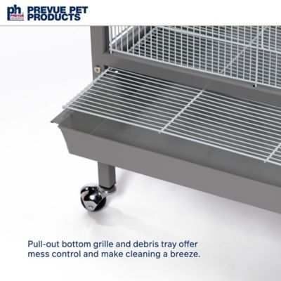 Image showing  5-1/2 ft. Charming Aviary Flight Cage with Roof Jumbo