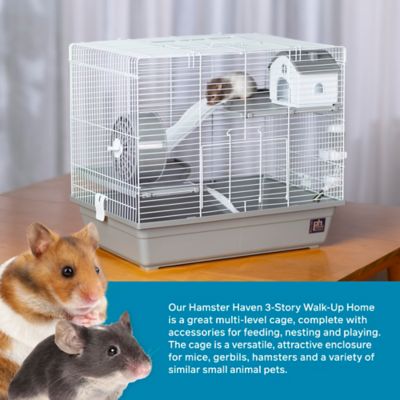 Image showing  Hamster Haven 3-Story Walk-Up Home