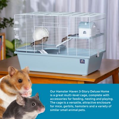 Image showing  Hamster Haven 3-Story Deluxe Home