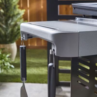 Image showing  3-Burner Propane Gas Flat Top Griddle, 28 in., Black