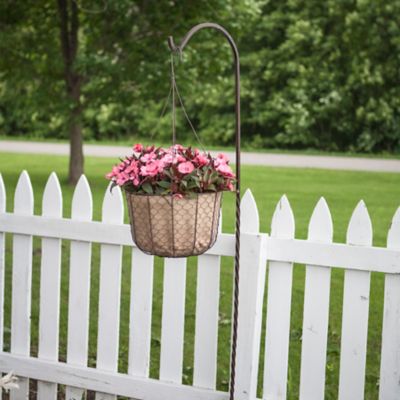 Image showing  Twisted Steel Shepherd Hook