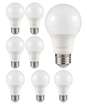 Image showing  60 Watt Equivalent 800-Lumen A19 LED Light Bulbs, Daylight, 5,000K, 8-Pack