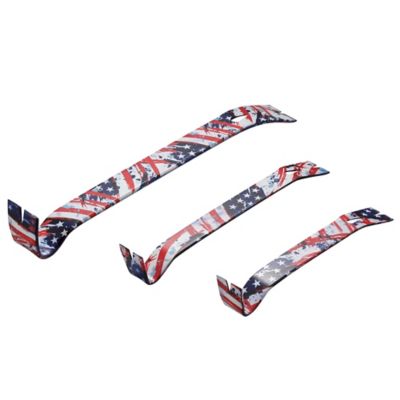 Image showing  3 pc. Flag Flat Pry Bar Set