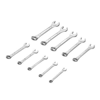 Image showing  Assorted Metric Combination Wrench Set with Pouch, 10 pc.