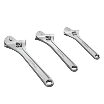 Image showing  SAE Adjustable Wrench Set, 3 pc.