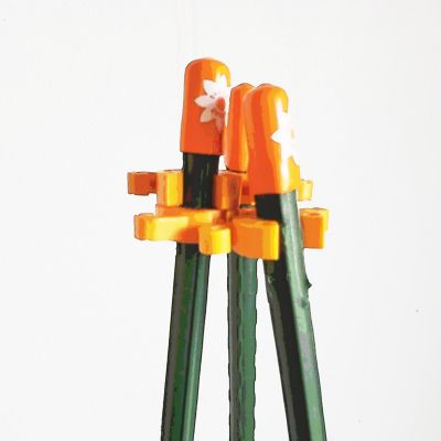 Image showing 9 th C-BITE Plant Support Kit 5 ft. Tangerine