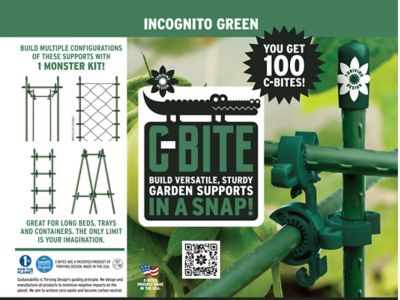 Image showing  6 ft. Monster Garden Plant Support Kit
