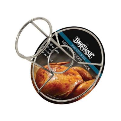 Bayou Classic Stainless Beercan Chicken Rack