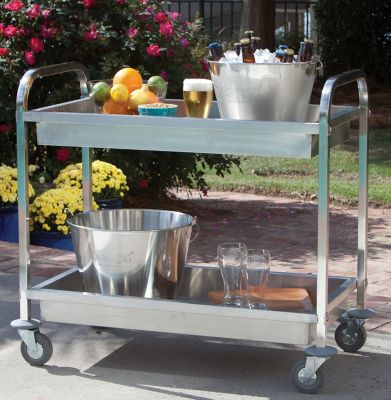 Image showing  Stainless Serving Cart