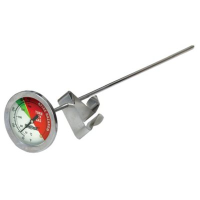 Bayou Classic 12 in. Fry Thermometer with Stem Clip