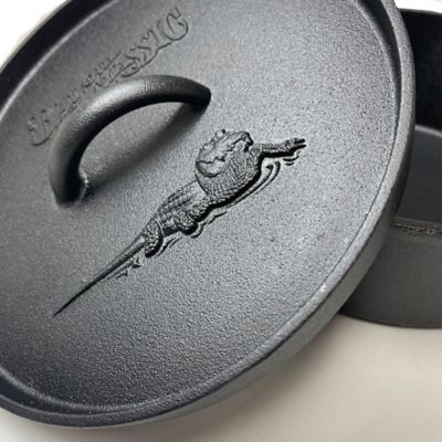 Image showing  4 qt. Cast Iron Dutch Oven with Stainless Handle