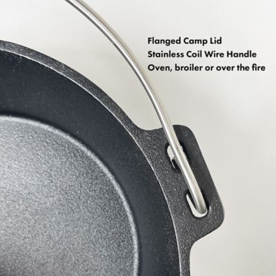 Image showing  2 qt. Cast Iron Dutch Oven with Stainless Handle