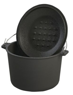 Image showing  6-qt Cast Iron Covered Soup Pot