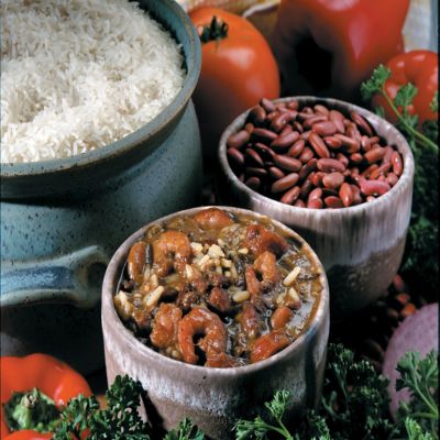Image showing  3 gal. Cast Iron Jambalaya Kettle with Lid