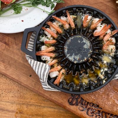 Image showing  Cast Iron Shrimp Pan