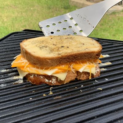Image showing  28-in Cast Iron Reversible Rectangular Griddle