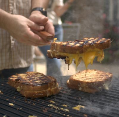 Image showing 5 th Bayou Classic 28-in Cast Iron Reversible Rectangular Griddle