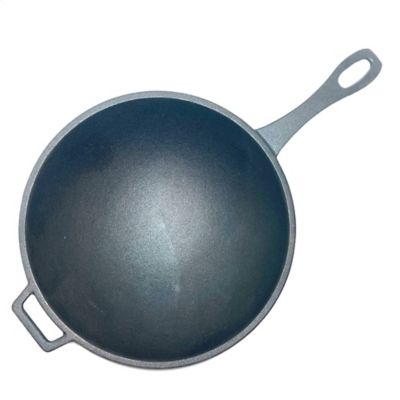 Bayou Classic 12.5 in. Cast Iron Wok