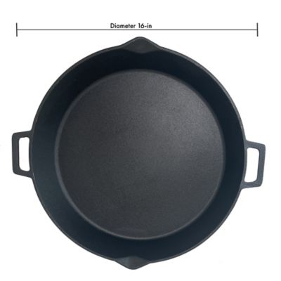Image showing  16 in. Cast Iron Skillet