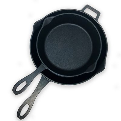 Bayou Classic 2 pc. Cast Iron Skillet Set 10 in. & 12 in.