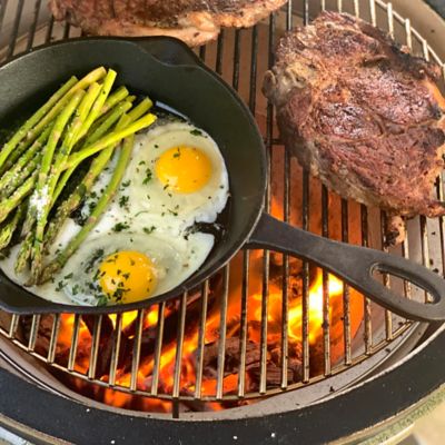 Image showing  2 pc. Cast Iron Skillet Set 10 in. & 12 in.