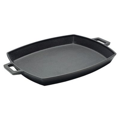 Image showing  Cast Iron Bacon Pan and Press