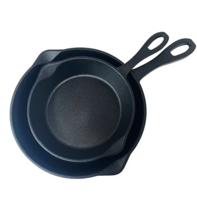 Bayou Classic 2 pc. Cast Iron Skillet Set 8 in. & 10 in.