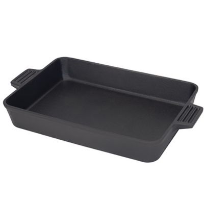 Bayou Classic Rectangular Cast Iron Cake Pan, 13 in. x 9 in.